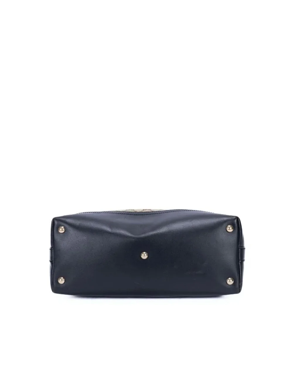 Gucci Zip Hobo Beige Black GG Canvas